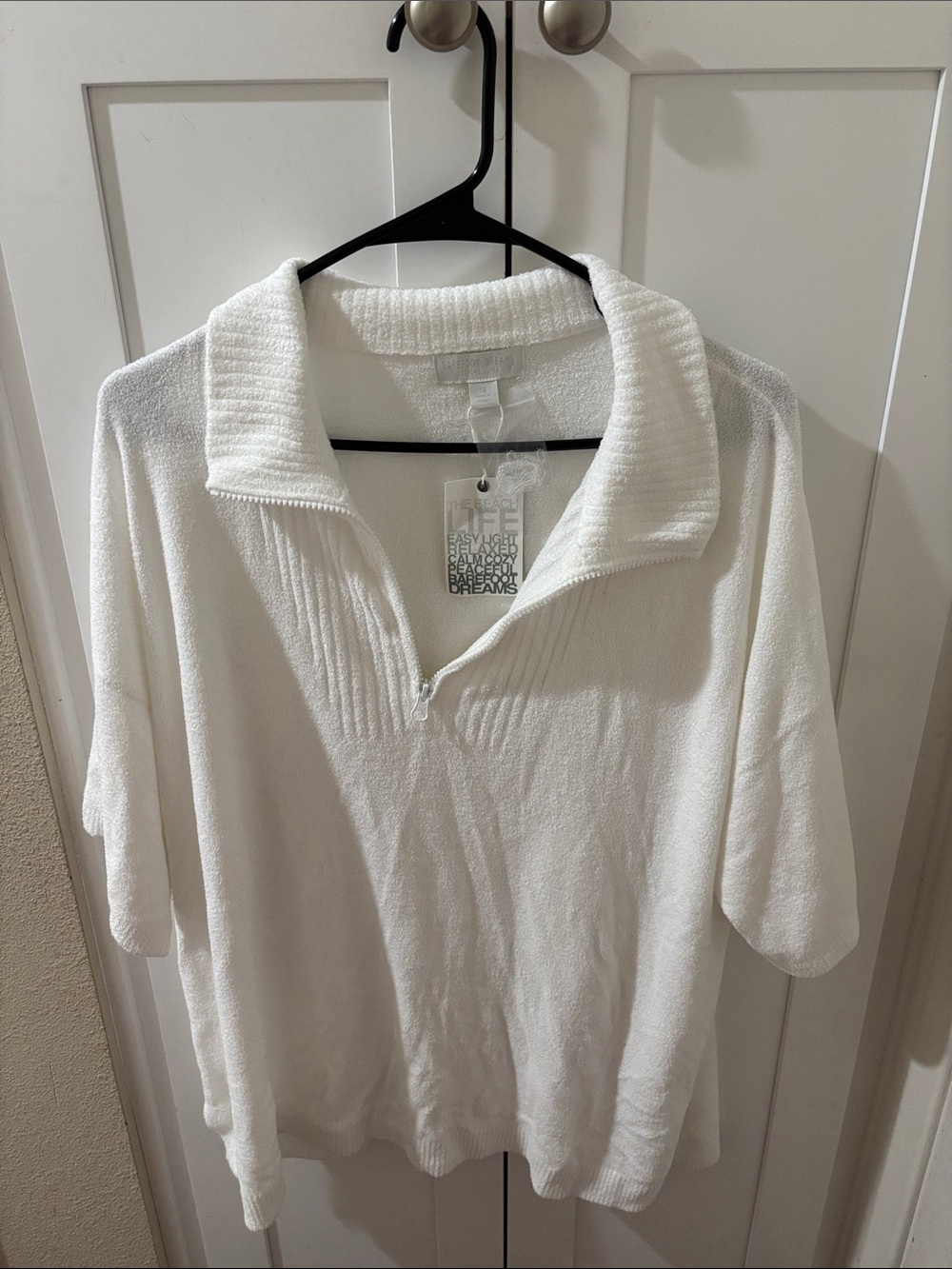 Barefoot Dreams CozyChic Ultra Lite Elbow Sleeve Half Zip